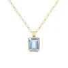 Personalized Warren Birthstone Pendant in 14k Gold sold by Haverhill