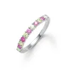 Personalized Rosecliff Birthstone Stackable Ring in 14k Gold sold by Haverhill