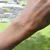 Personalized Classic 1 Birthstone Bracelet in 14k Gold sold by Haverhill