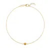 Personalized Classic 1 Birthstone Bracelet in 14k Gold sold by Haverhill