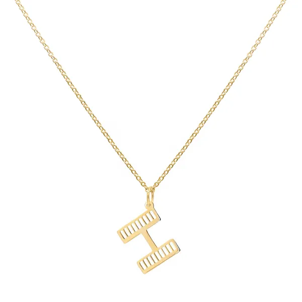 Personalized Essex Letter Pendant in 14k Gold sold by Haverhill