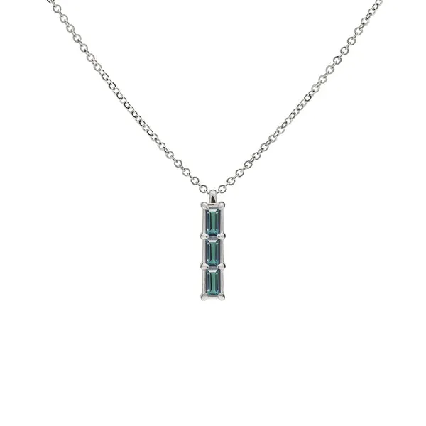 Personalized Providence 3 Birthstone Pendant in 14k Gold sold by Haverhill