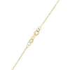 Personalized Classic 2 Birthstone Necklace in 14k Gold sold by Haverhill
