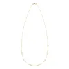 Personalized Classic 8 Birthstone Necklace in 14k Gold sold by Haverhill