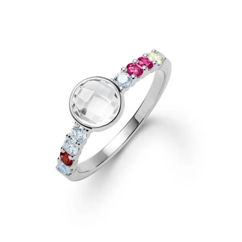 Personalized Rosecliff Grand Ring in 14k Gold sold by Haverhill