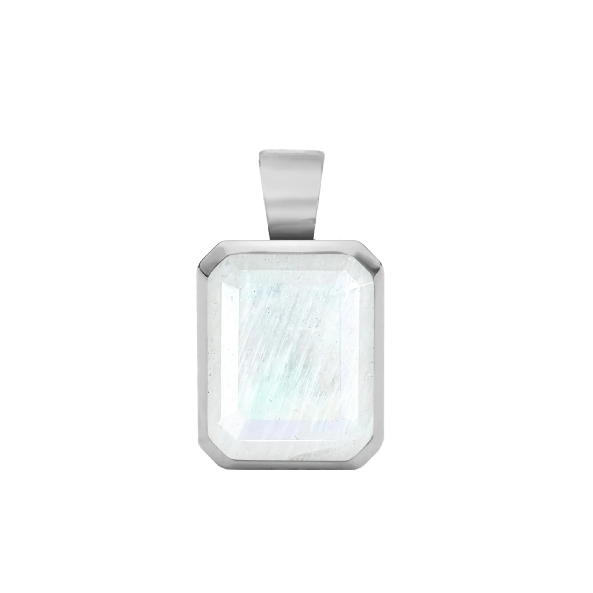 Warren Rainbow Moonstone Pendant in 14k Gold (June) sold by Haverhill product image thumbnail 5