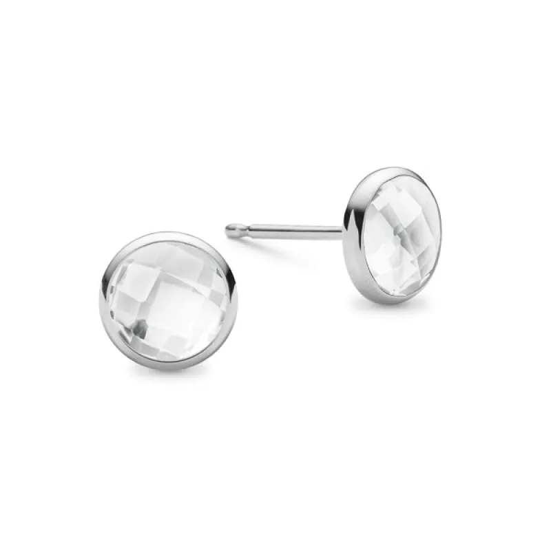 Grand Birthstone Stud Earrings in 14k Gold sold by Haverhill