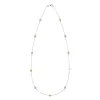 Personalized Bayberry Birthstone Cross Necklace in 14k Gold sold by Haverhill