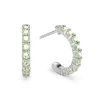 Personalized Rosecliff Birthstone Earrings in 14k Gold sold by Haverhill