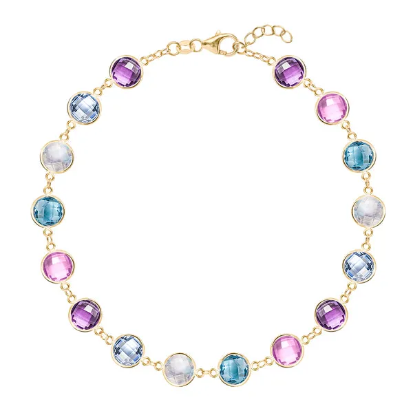 Personalized Newport Grand Bracelet in 14k Gold sold by Haverhill