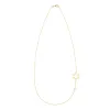 Personalized Classic Star of David & 1 Birthstone Necklace in 14k Gold sold by Haverhill
