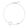 Personalized Classic Star of David & 1 Birthstone Bracelet in 14k Gold sold by Haverhill