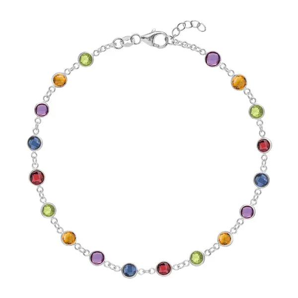 Personalized Newport Birthstone Bracelet in 14k Gold sold by Haverhill