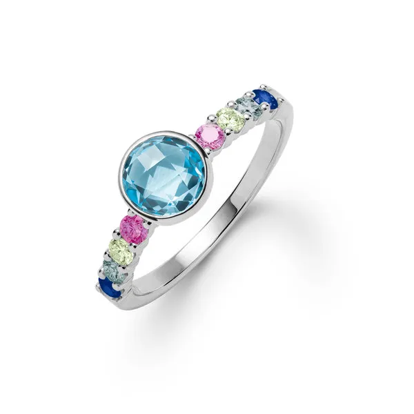 Personalized Rosecliff Grand Ring in 14k Gold sold by Haverhill