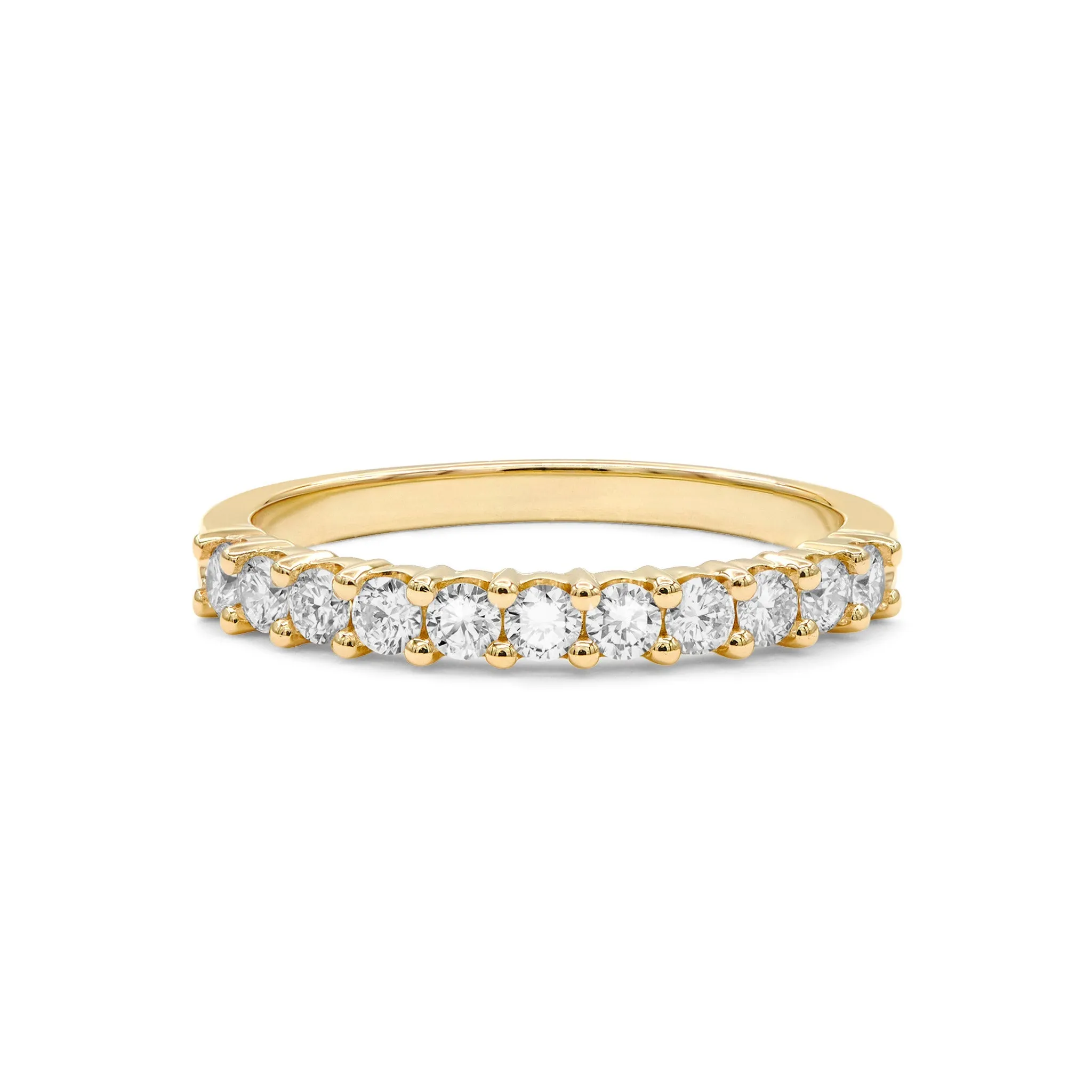Personalized Rosecliff Birthstone Stackable Ring in 14k Gold sold by Haverhill product image thumbnail 5