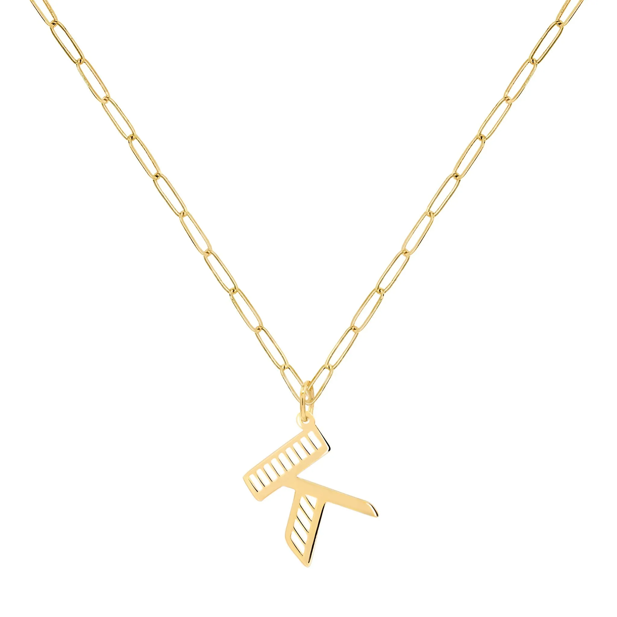 Essex Letter K Pendant in 14k Gold sold by Haverhill product image thumbnail 5