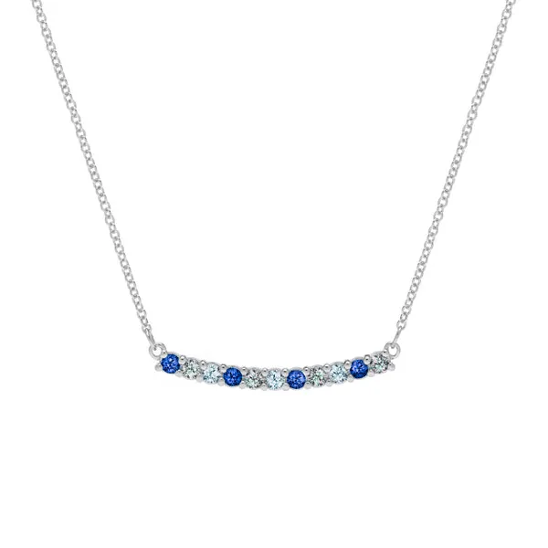 Personalized Rosecliff Bar Necklace in 14k Gold sold by Haverhill