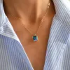 Warren Emerald Pendant in 14k Gold (May) sold by Haverhill