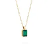 Warren Emerald Pendant in 14k Gold (May) sold by Haverhill
