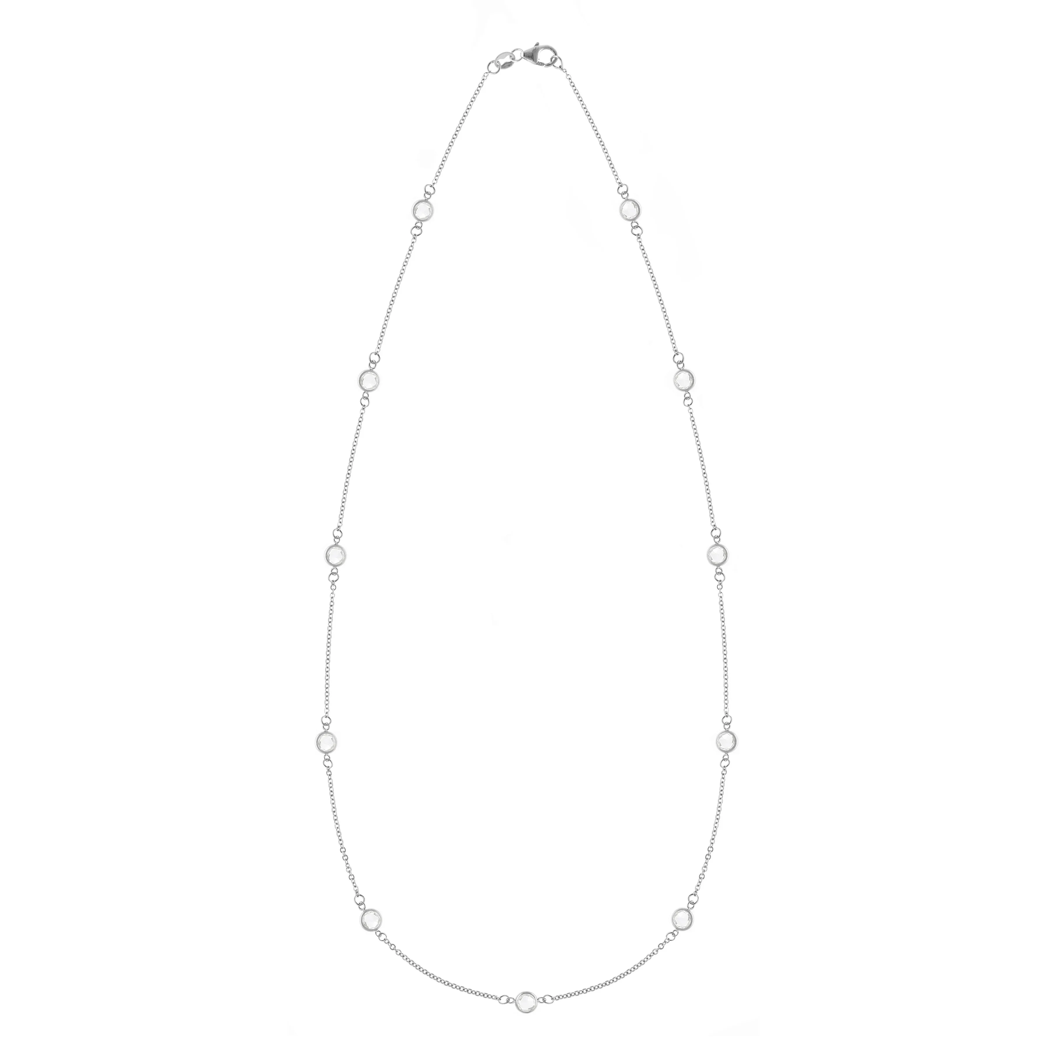 Personalized Bayberry 11 Birthstone Necklace in 14k Gold sold by Haverhill product image thumbnail 5