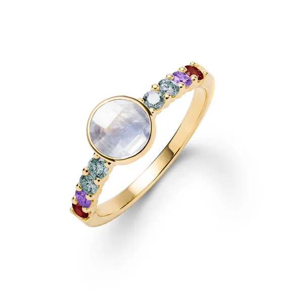 Personalized Rosecliff Grand Ring in 14k Gold sold by Haverhill