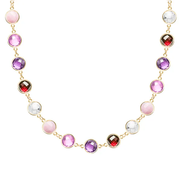 Personalized Newport Grand Necklace in 14k Gold sold by Haverhill