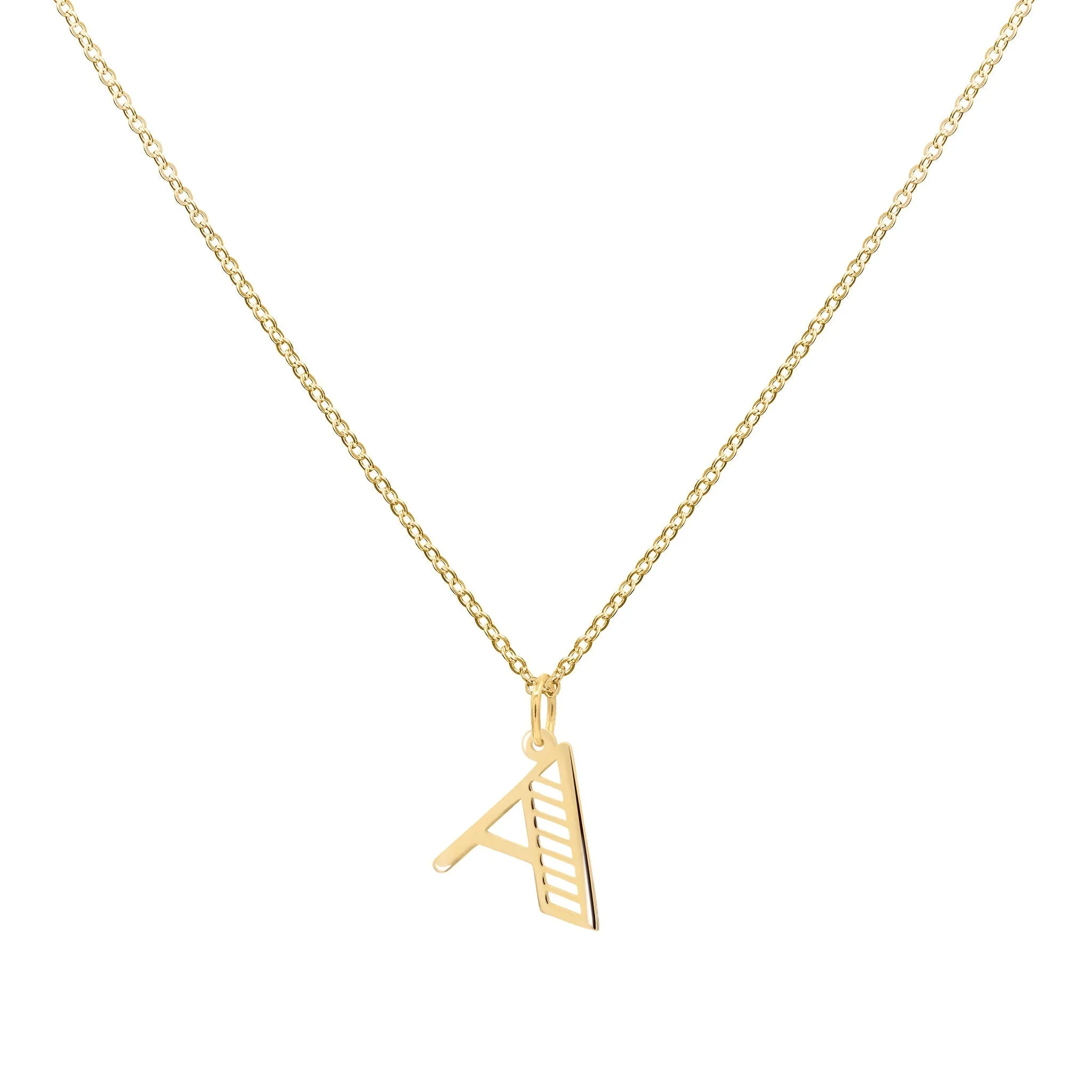 Personalized Essex Letter Pendant in 14k Gold sold by Haverhill product image thumbnail 4