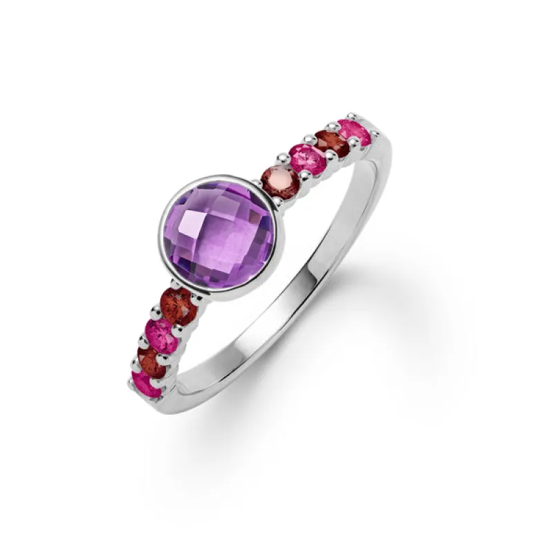 Personalized Rosecliff Grand Ring in 14k Gold sold by Haverhill