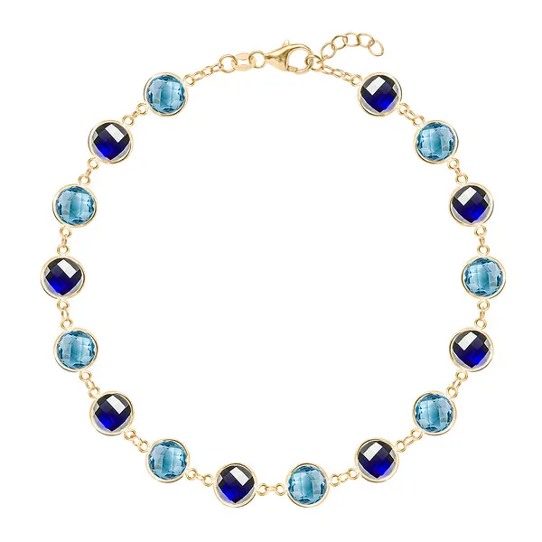 Personalized Newport Grand Bracelet in 14k Gold sold by Haverhill