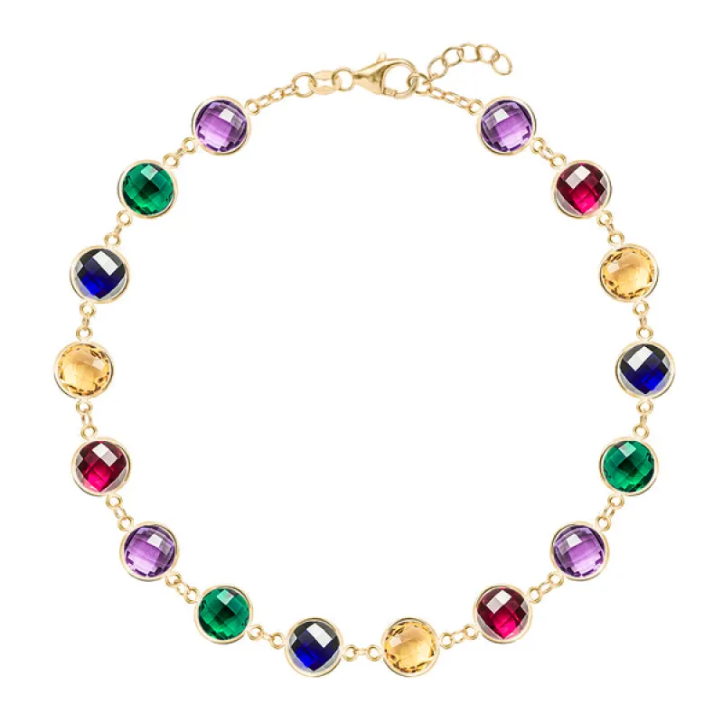 Personalized Newport Grand Bracelet in 14k Gold sold by Haverhill