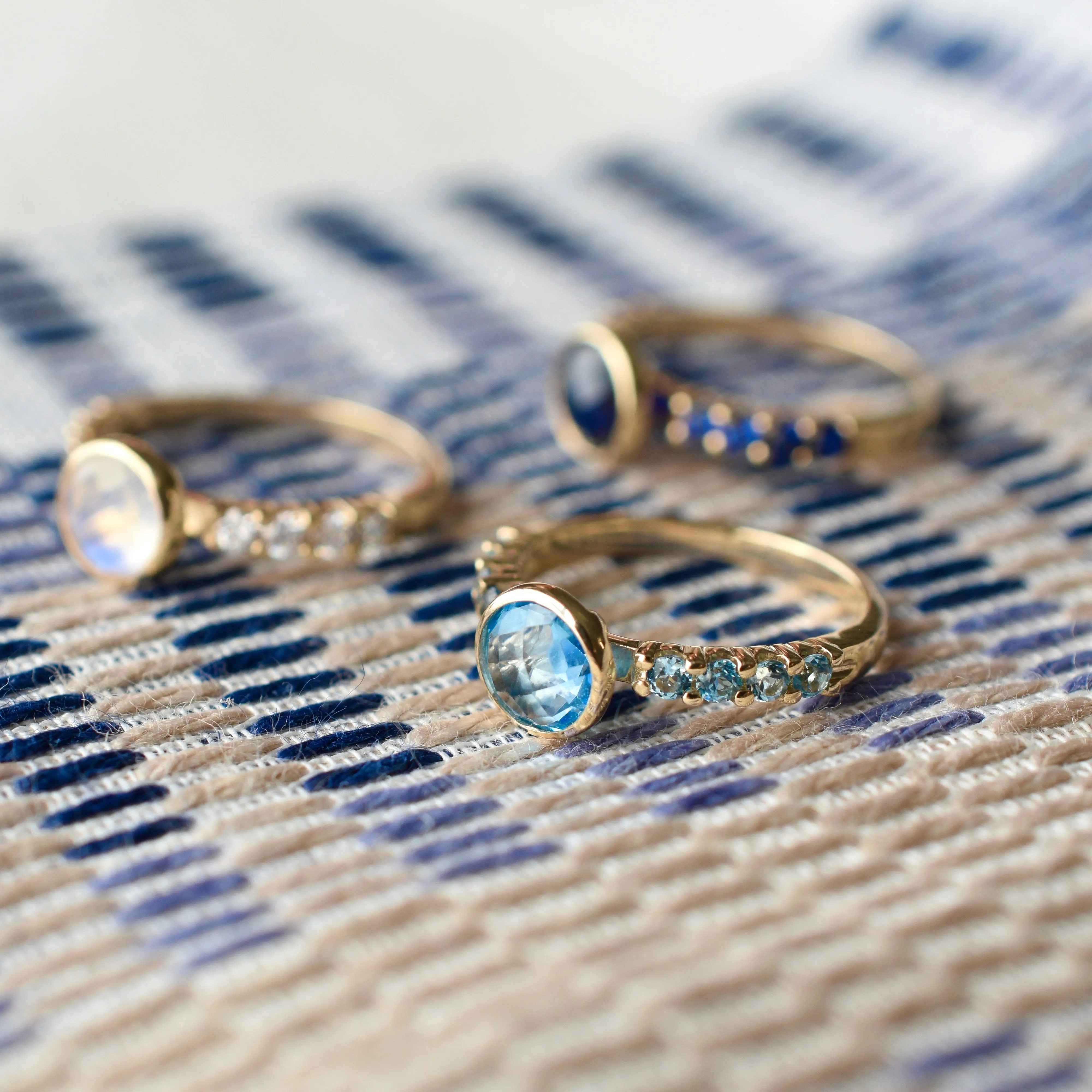 Personalized Rosecliff Grand Ring in 14k Gold sold by Haverhill product image thumbnail 5