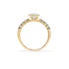 Rosecliff Grand Moonstone Ring in 14k Gold (June) sold by Haverhill
