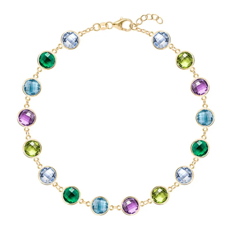 Personalized Newport Grand Bracelet in 14k Gold sold by Haverhill