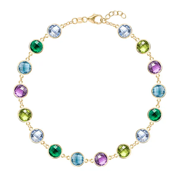 Personalized Newport Grand Bracelet in 14k Gold sold by Haverhill