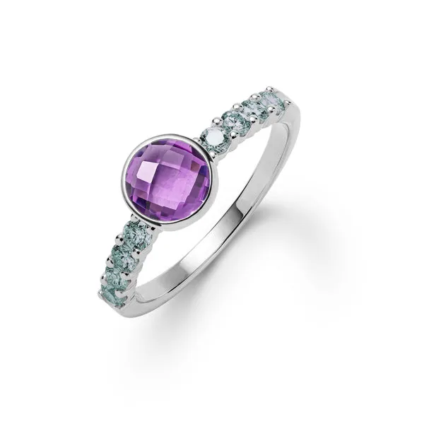 Personalized Rosecliff Grand Ring in 14k Gold sold by Haverhill