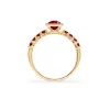 Rosecliff Grand Garnet Ring in 14k Gold (January) sold by Haverhill