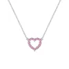 Personalized Rosecliff Small Heart Birthstone Necklace in 14k Gold sold by Haverhill