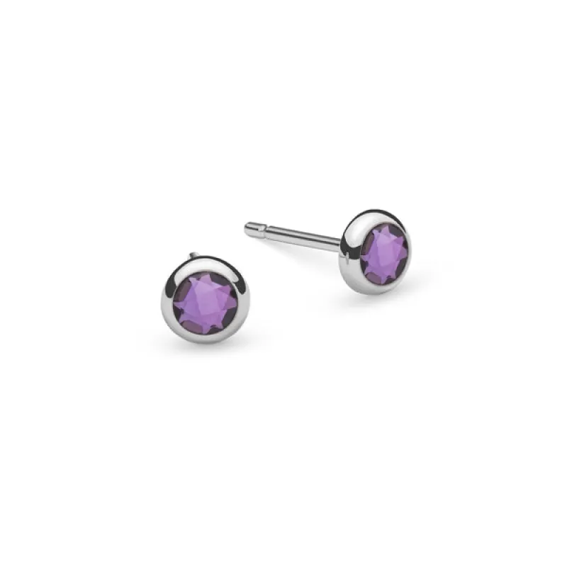 Classic Birthstone Stud Earrings in 14k Gold sold by Haverhill