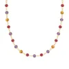Personalized Newport Birthstone Necklace in 14k Gold sold by Haverhill