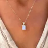 Warren Rainbow Moonstone Pendant with Diamond Bale in 14k Gold (June) sold by Haverhill