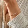 Personalized Classic 2 Birthstone Bracelet in 14k Gold sold by Haverhill