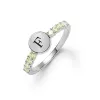Personalized Rosecliff Letter Ring in 14k Gold sold by Haverhill