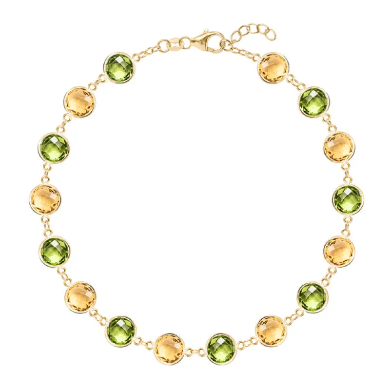 Personalized Newport Grand Bracelet in 14k Gold sold by Haverhill