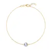 Personalized Grand 1 Birthstone Bracelet in 14k Gold sold by Haverhill