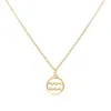 Personalized Zodiac Pendant in 14k Gold sold by Haverhill
