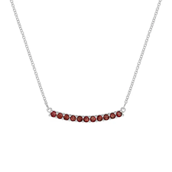 Personalized Rosecliff Bar Necklace in 14k Gold sold by Haverhill