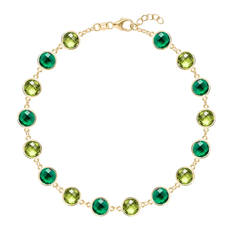 Personalized Newport Grand Bracelet in 14k Gold sold by Haverhill