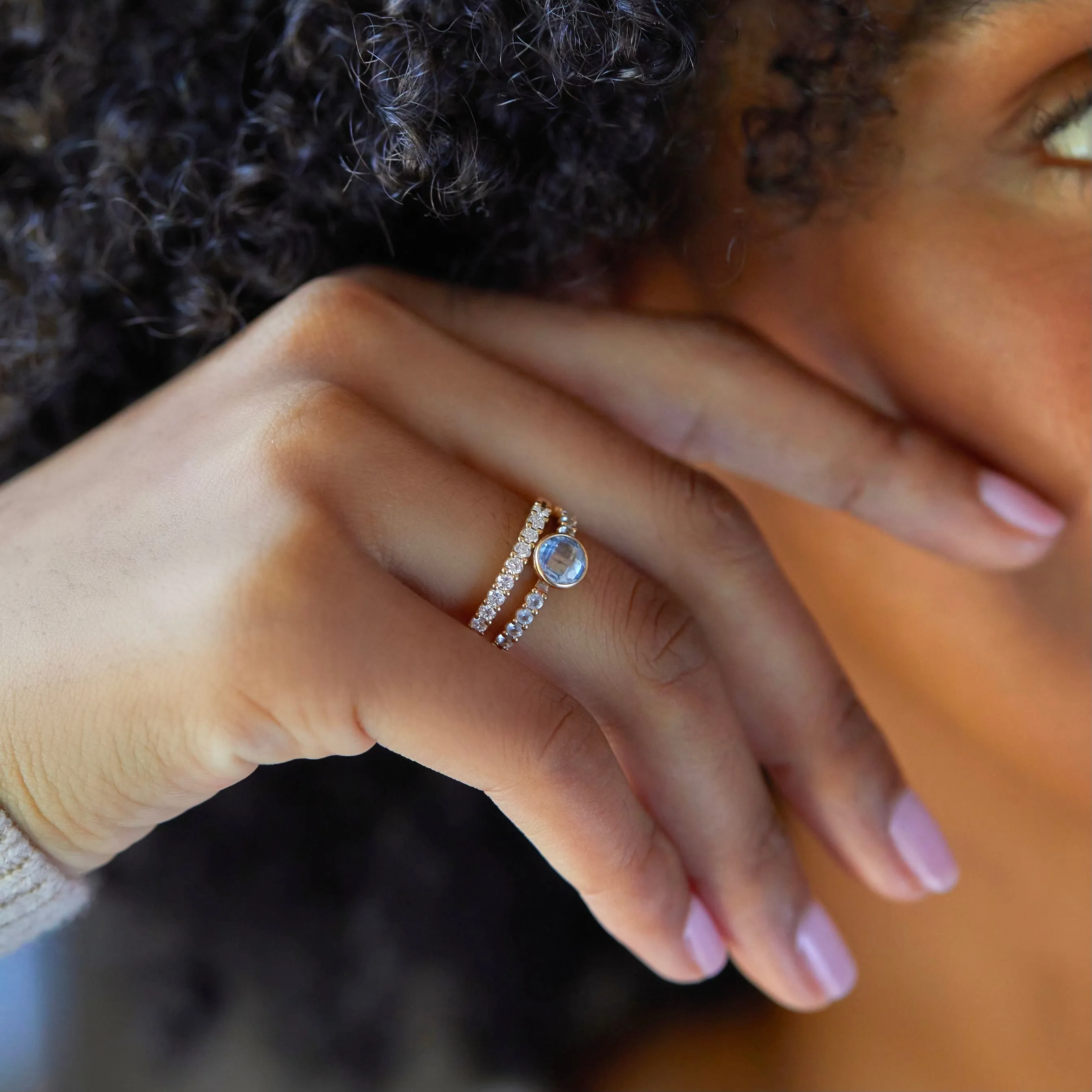 Personalized Rosecliff Grand Ring in 14k Gold sold by Haverhill product image thumbnail 2