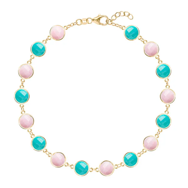 Personalized Newport Grand Bracelet in 14k Gold sold by Haverhill