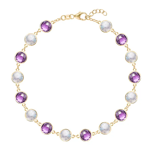 Personalized Newport Grand Bracelet in 14k Gold sold by Haverhill